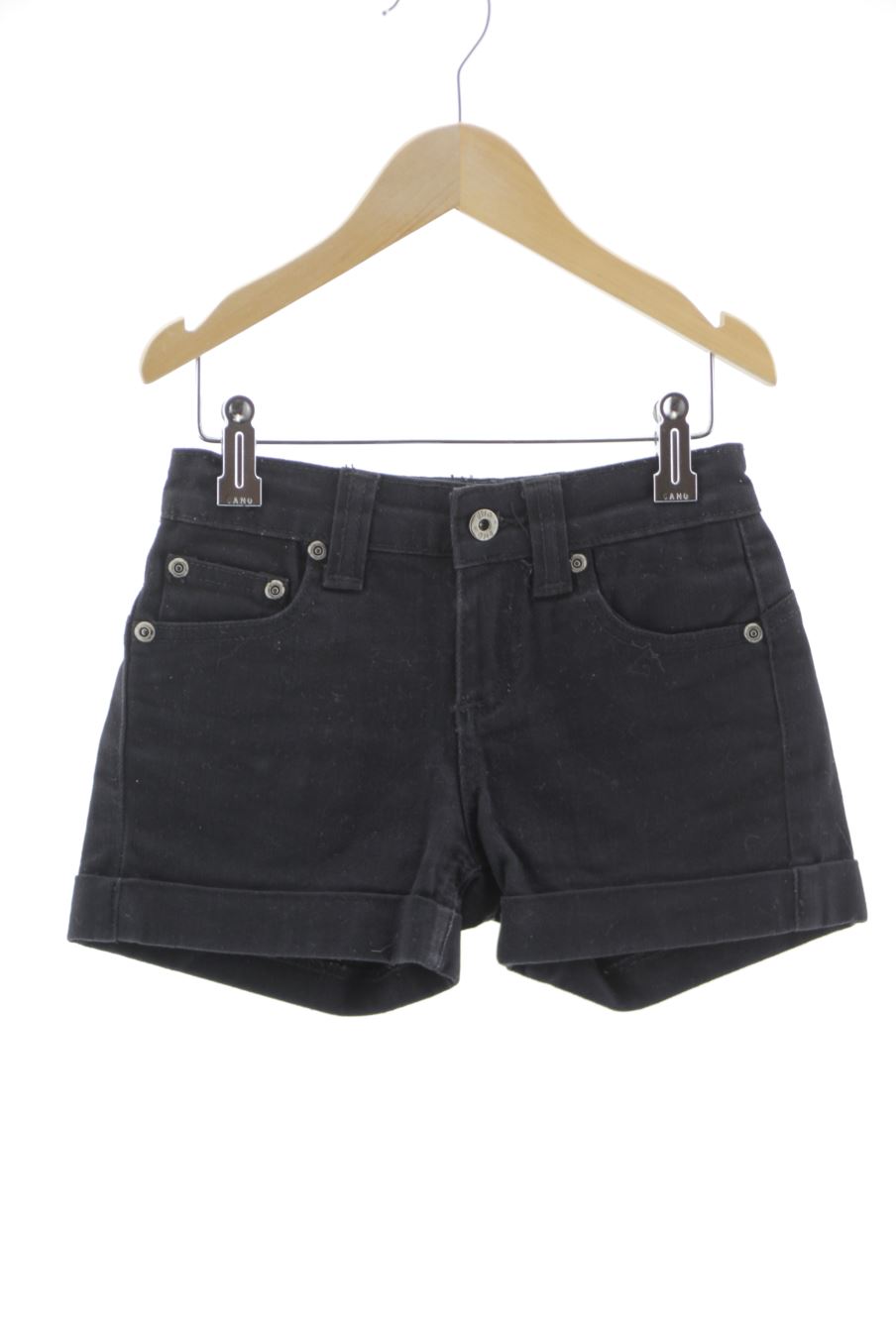 Short en jean Girls de la taille 5 ans de denim de seconde main