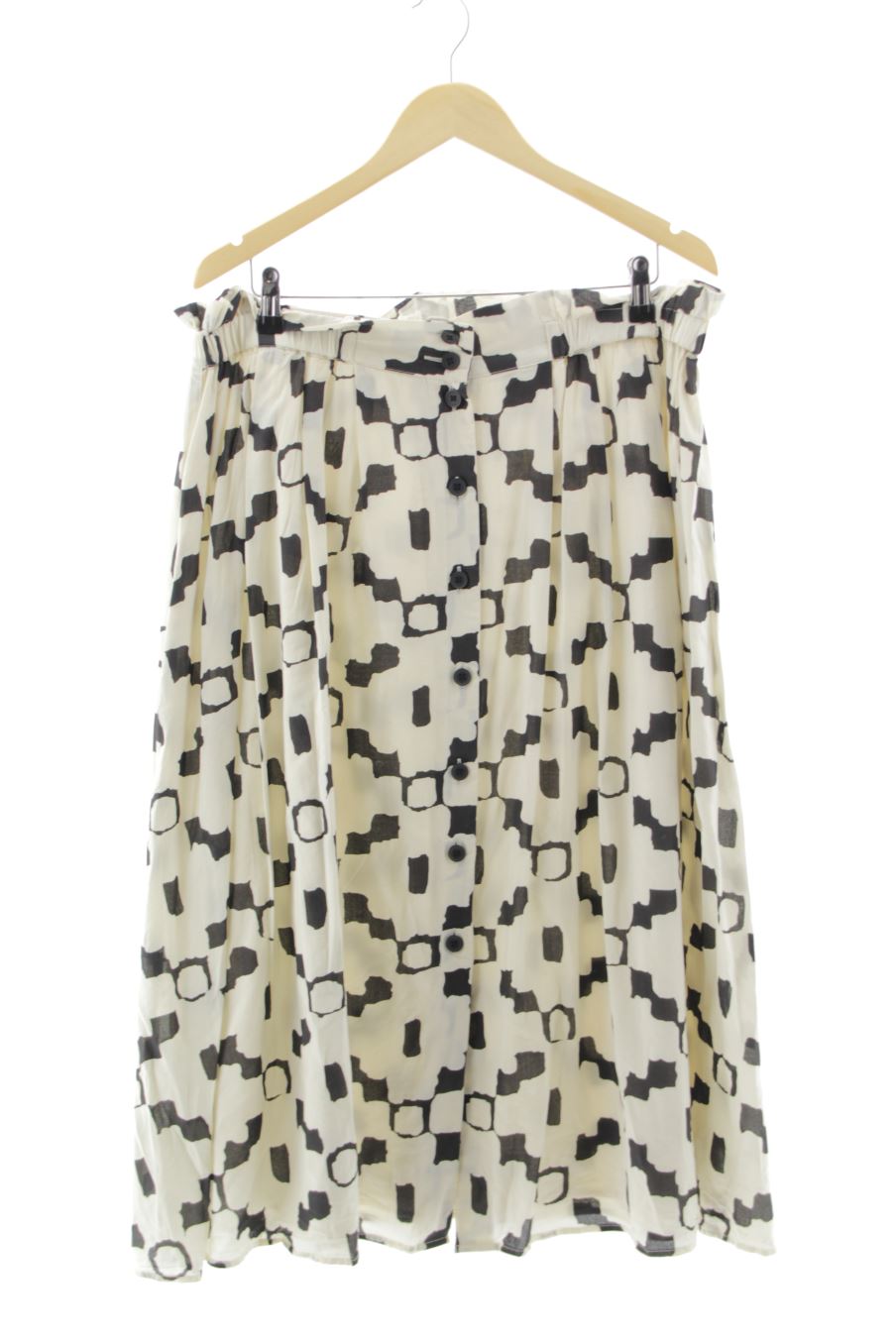 Jupe H&M de la taille L, de couleur beige