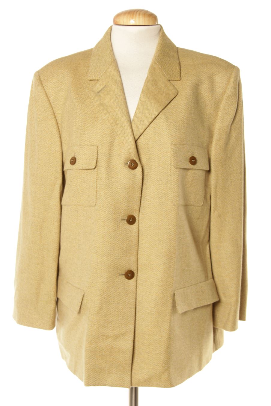 Blazer Burberry de la taille 48, de couleur vert