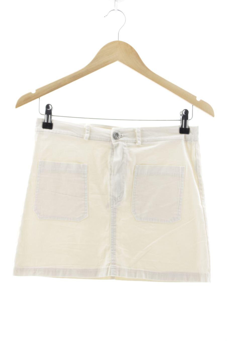 Falda de Made in italy de la talla 36, de color beige