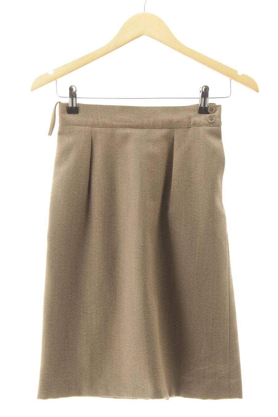 Jupe Gaston Jaunet de la taille 36, de couleur marron