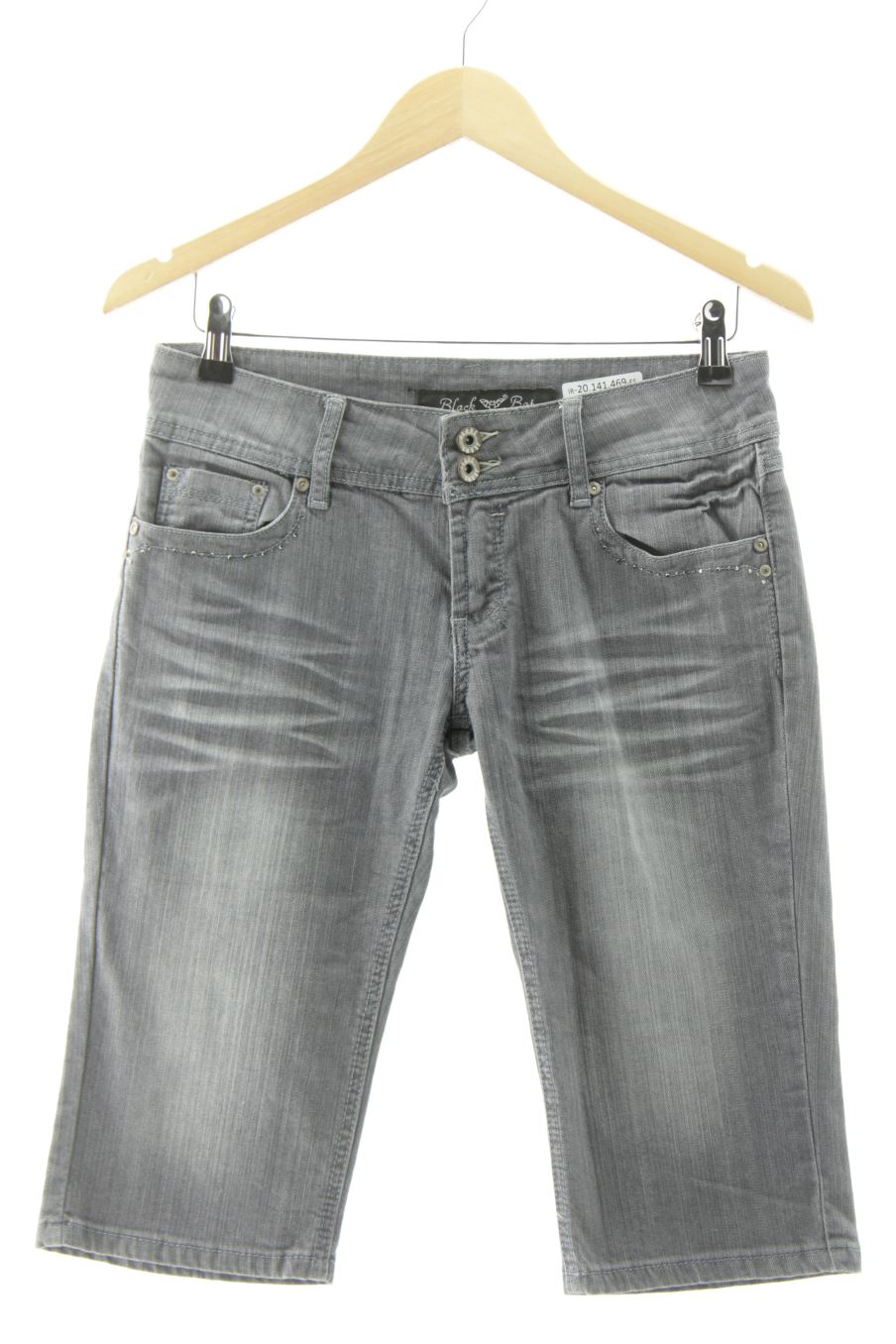 Kurze Hose von Black bat Größe 40, Farbe Grau, aus Jeanskleidung für
