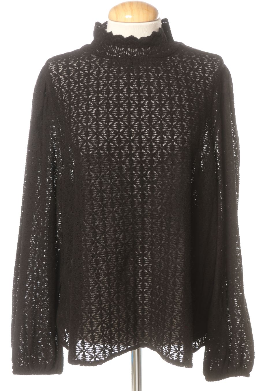 Blusa a maniche lunghe de Loft de la talla L, de color nero