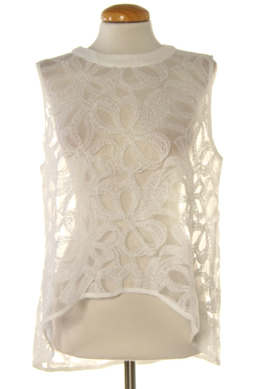 Top de PERCENTIL de la talla XL, de color bianco