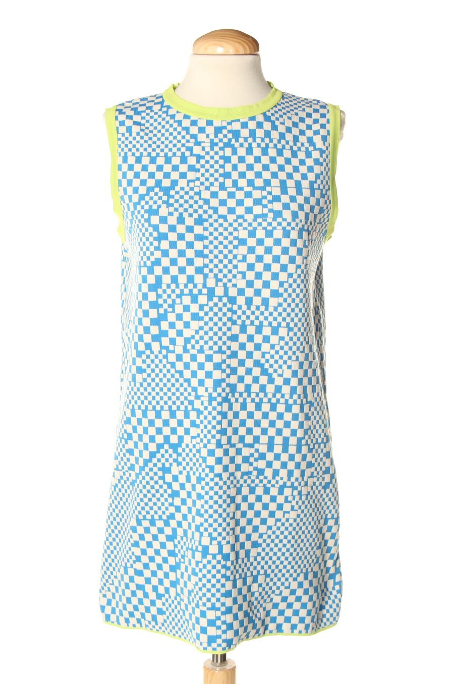Robe casual Zara de la taille S, de couleur bleu