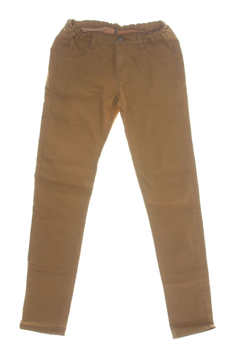 Vaqueros de Stradivarius de la talla XS, de color marrón de ropa vaquera