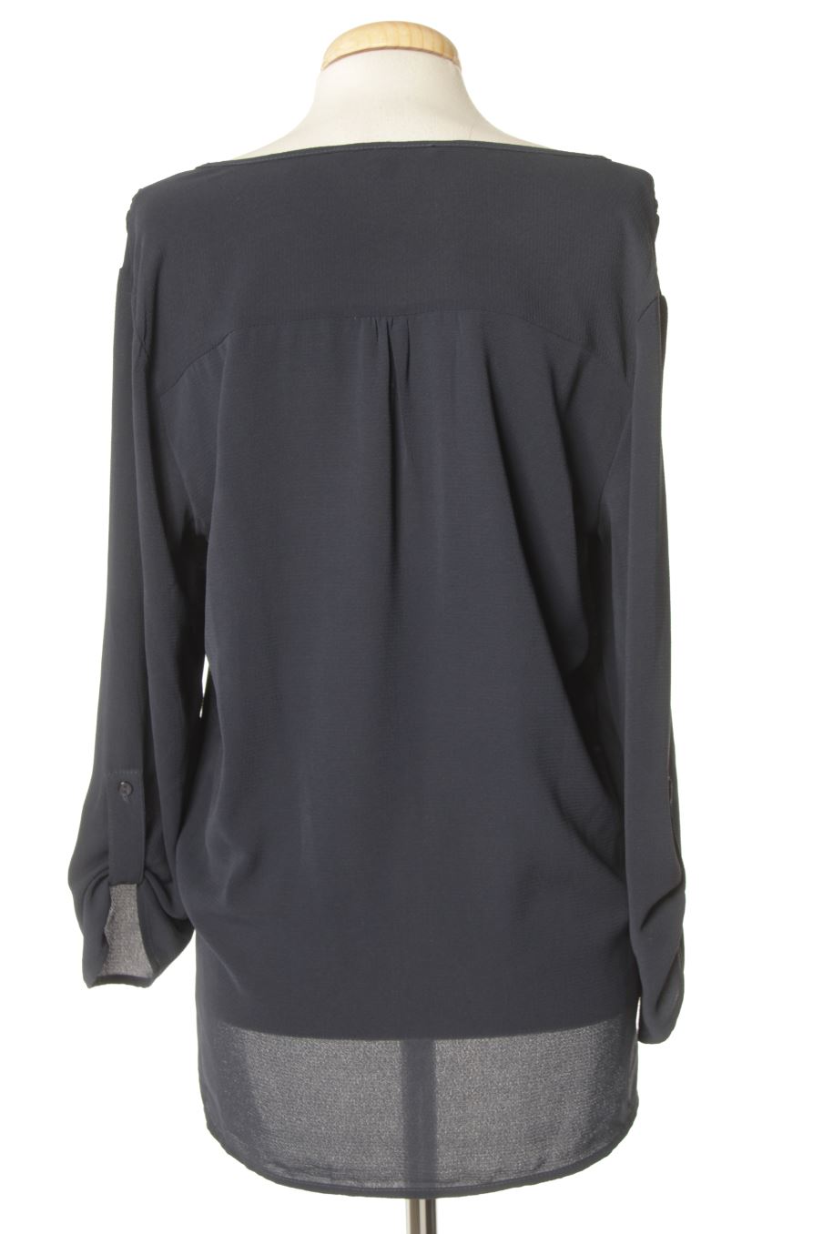 Blouse à manches longues Vero moda de la taille M, de couleur bleu marine
