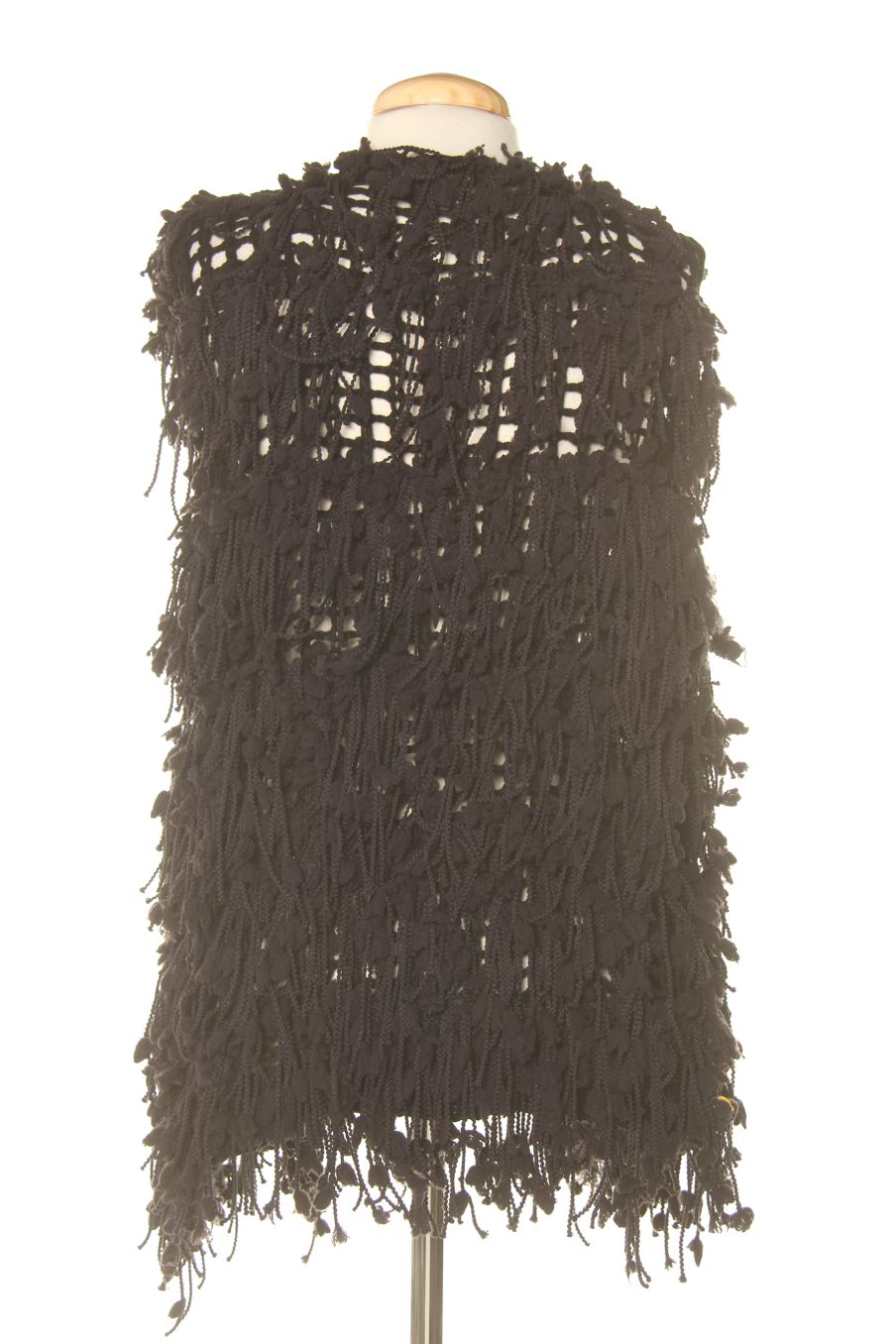 Chaleco de tela de Brave Soul de la talla XS, de color negro