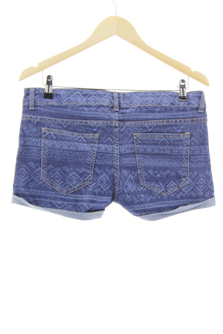 Shorts Formula Joven de la taille 42 de couleur bleu de denim