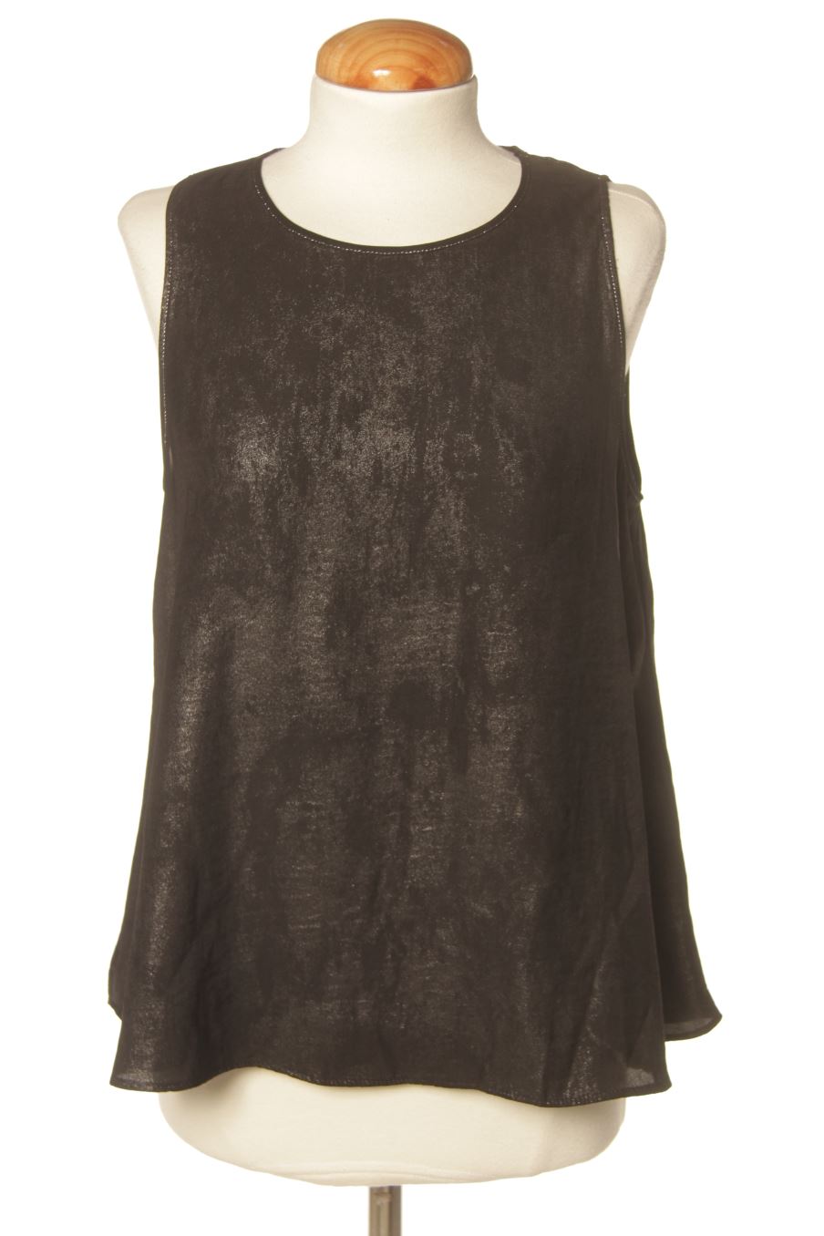 Top Stradivarius de la taille L, de couleur noir
