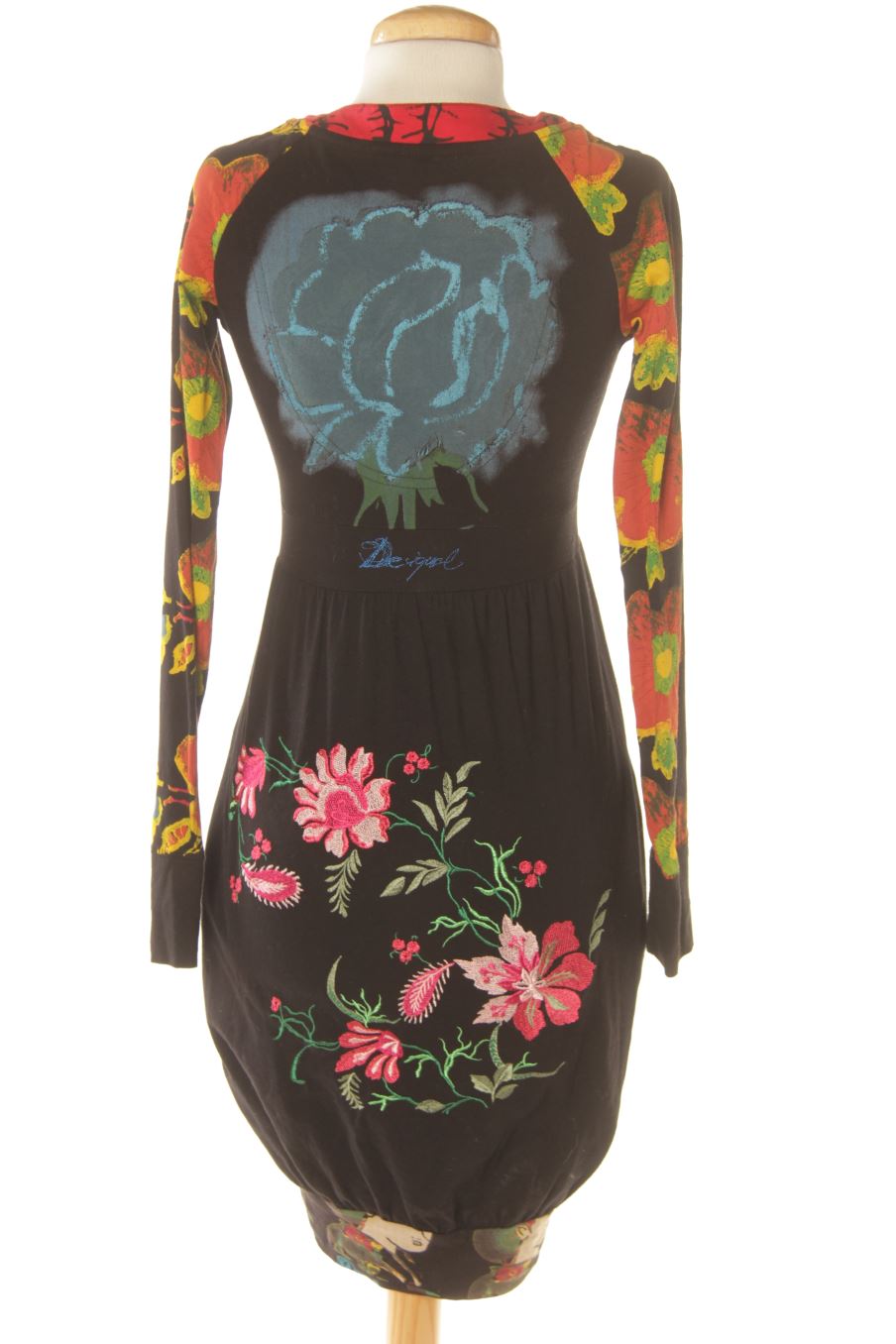 Einfaches Kleid von Desigual Größe XS, Farbe Aufdruck, für