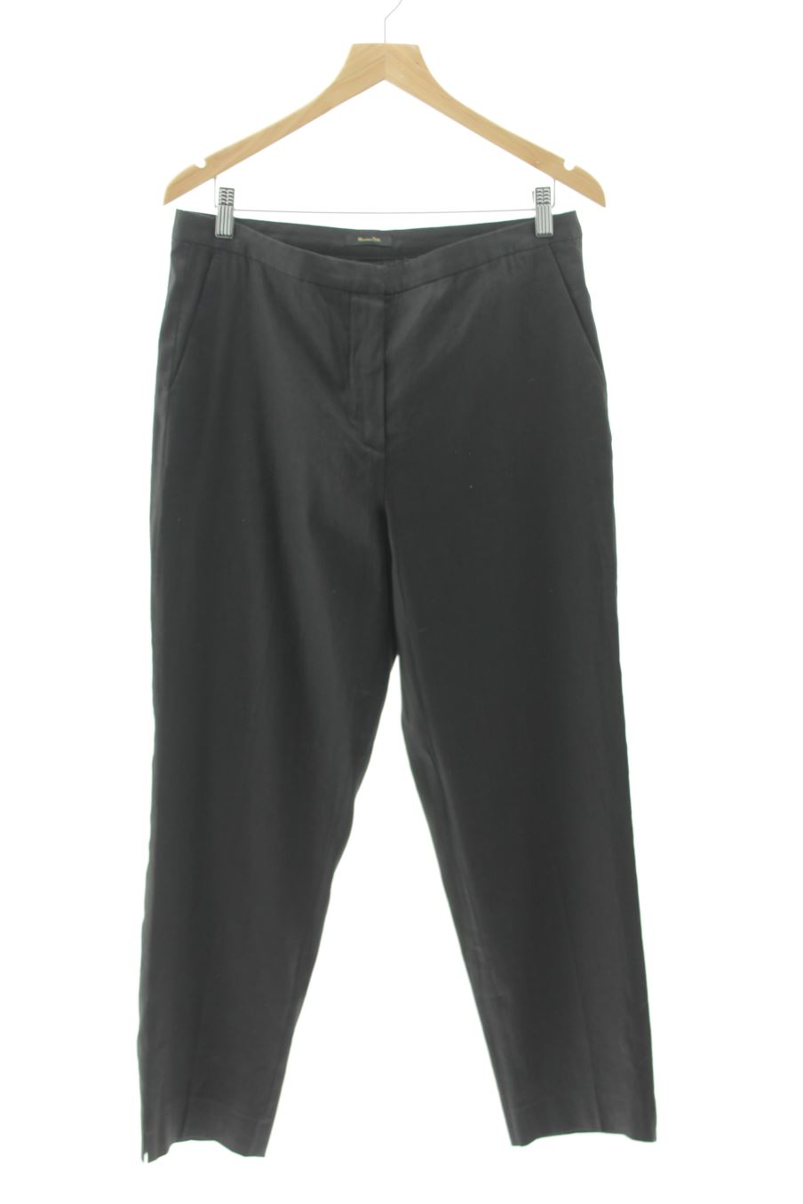 Pantalon Massimo Dutti de la taille 42, de couleur noir