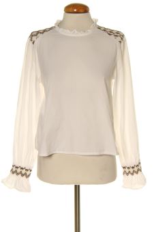 Blusa de manga larga S Mango