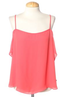 Blouse à manches courtes L Bershka