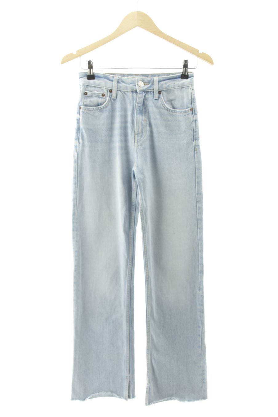 Jeans de Pull & Bear de la talla 34, de color blu