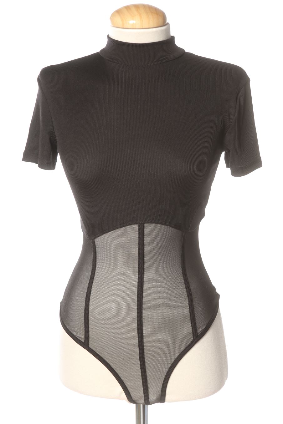 Body von Bershka Größe XS, Farbe Schwarz, für