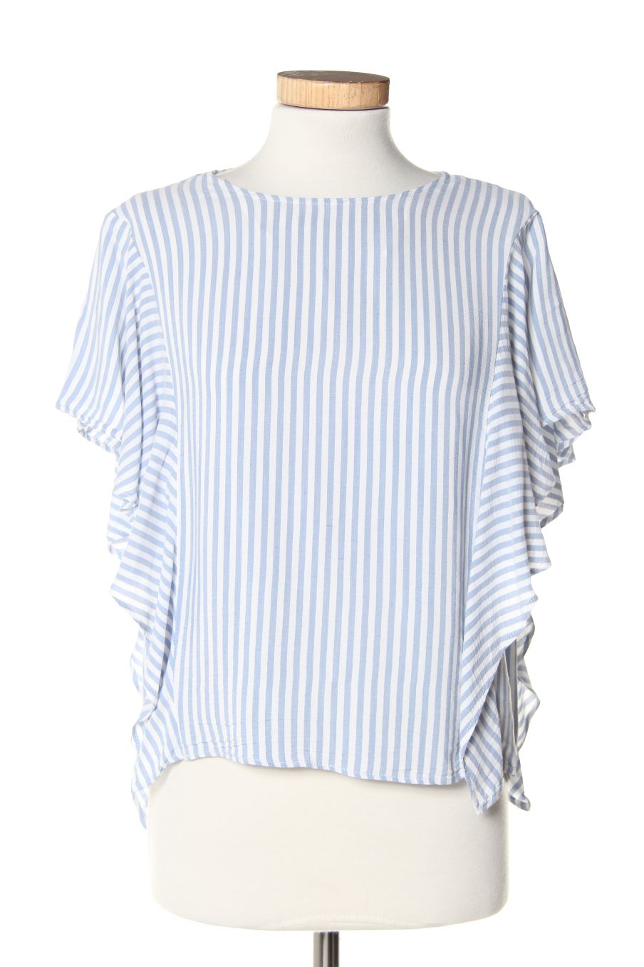 Blouse à manches courtes Trafaluc de la taille M, de couleur rayures
