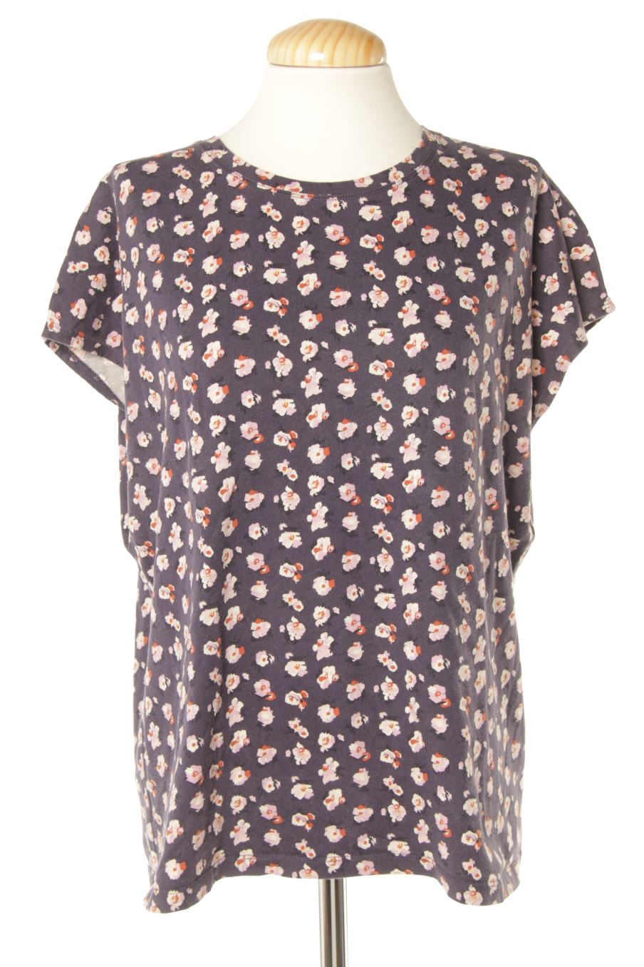 T-shirt Uniqlo de la taille L, de couleur fleurs