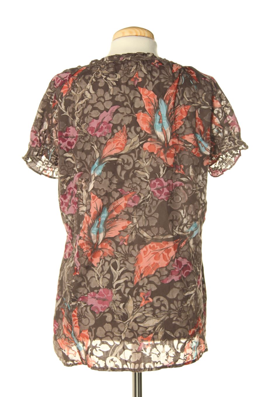 Blouse à manches courtes Esprit de la taille 42, de couleur imprimés