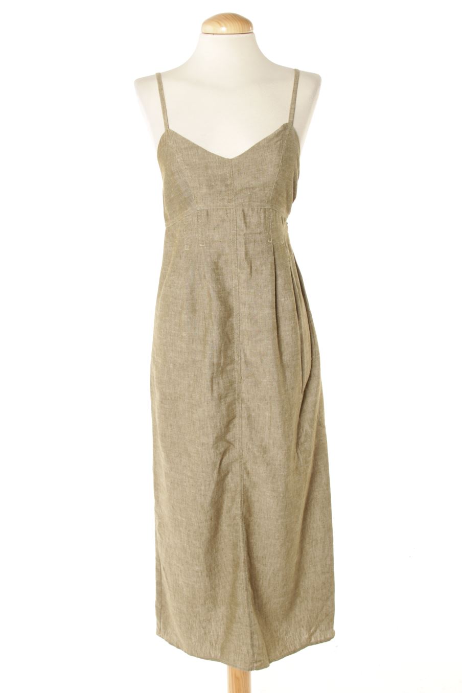 Robe casual Pull & Bear de la taille S, de couleur vert