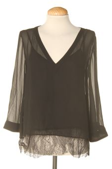Blusa de manga larga S Zara, foto 1 de 2