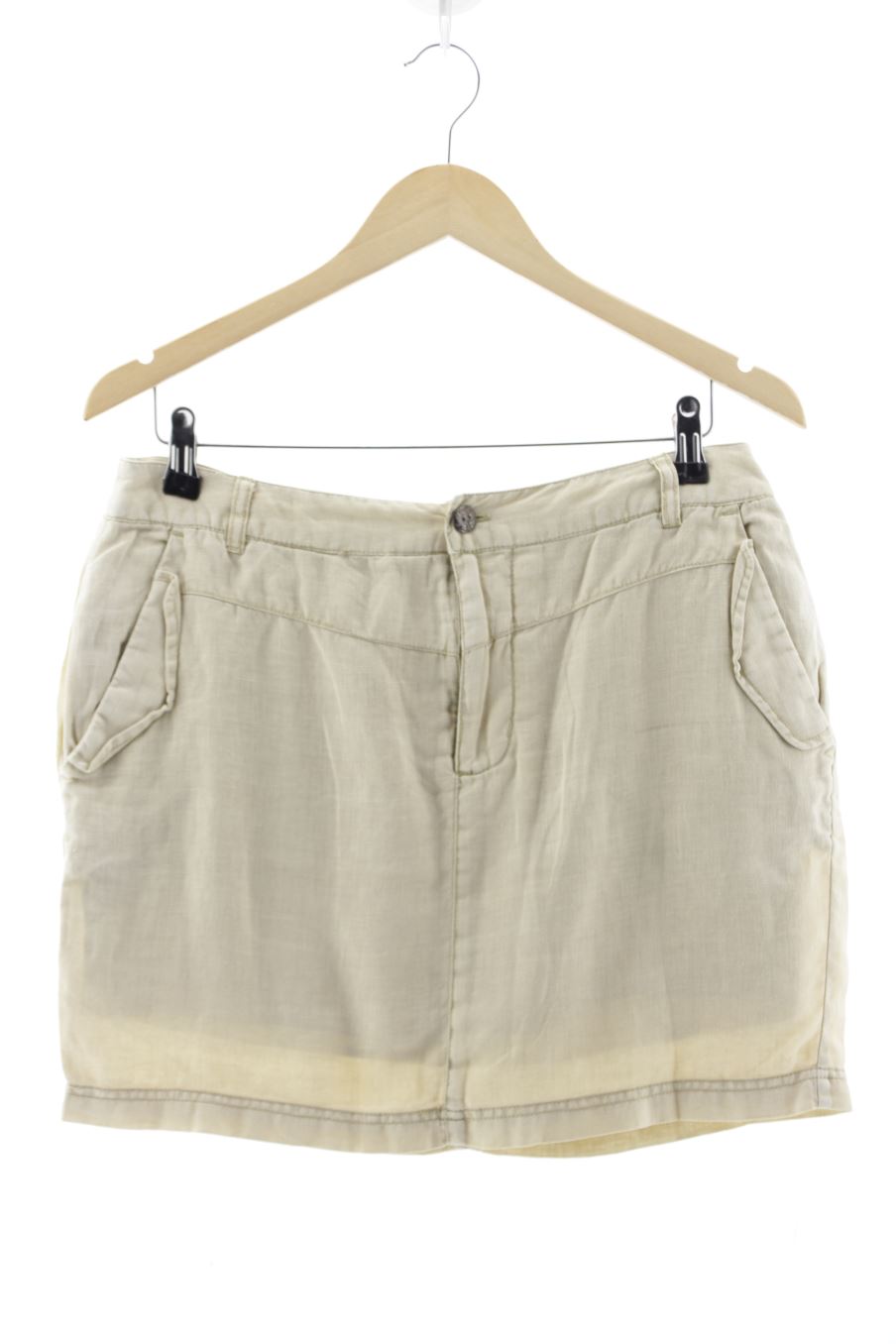 Aufwändiger Rock von Surkana Größe M, Farbe Beige, für