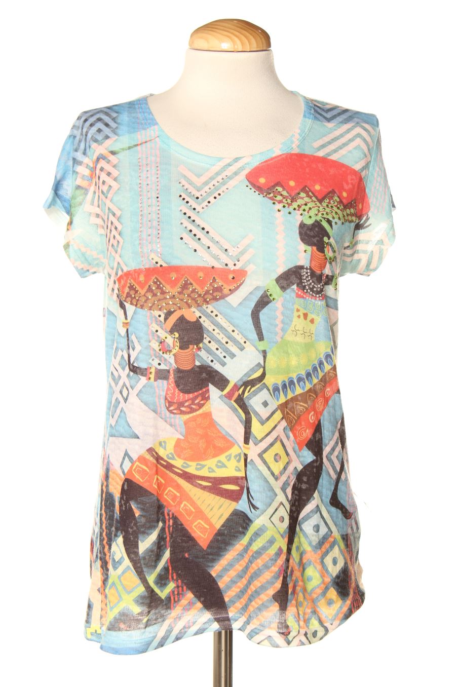 Camiseta de Brave Soul de la talla S, de color estampado