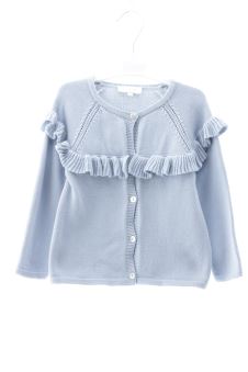 Gilet manches longues 3 ans Bonnet a Pompon