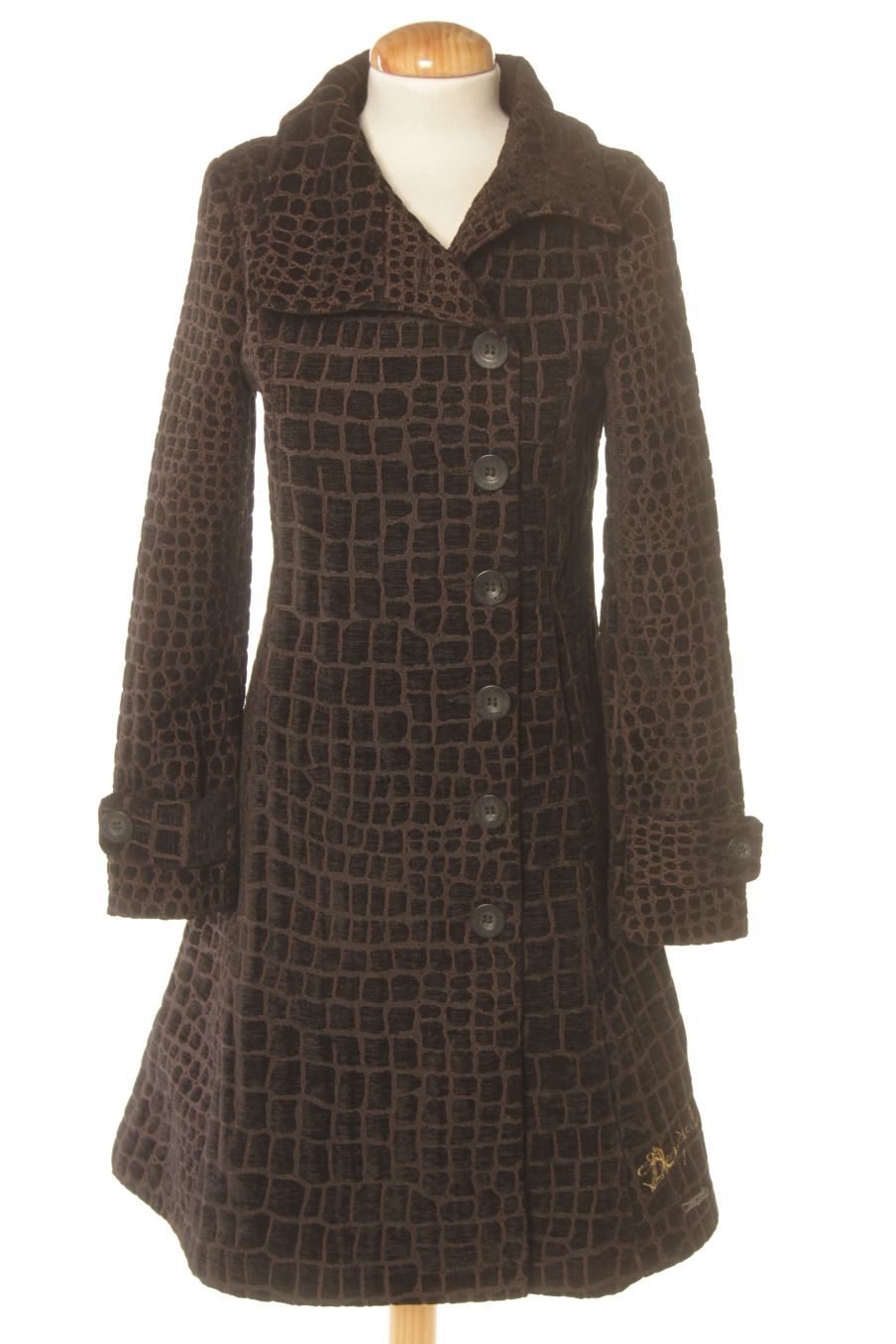 Manteau Desigual de la taille 36, de couleur noir