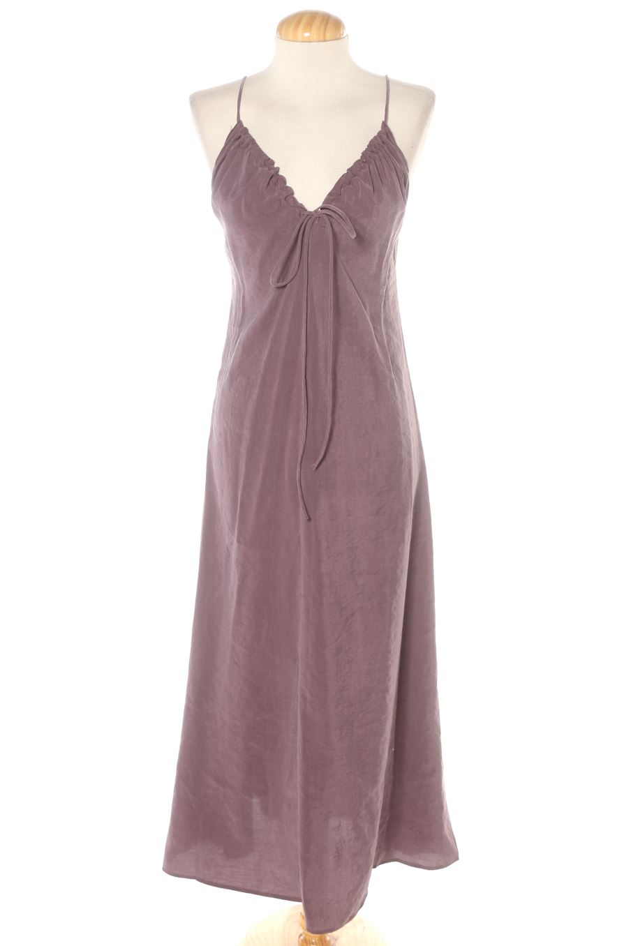 Vestido casual de Zara de la talla XS, de color morado