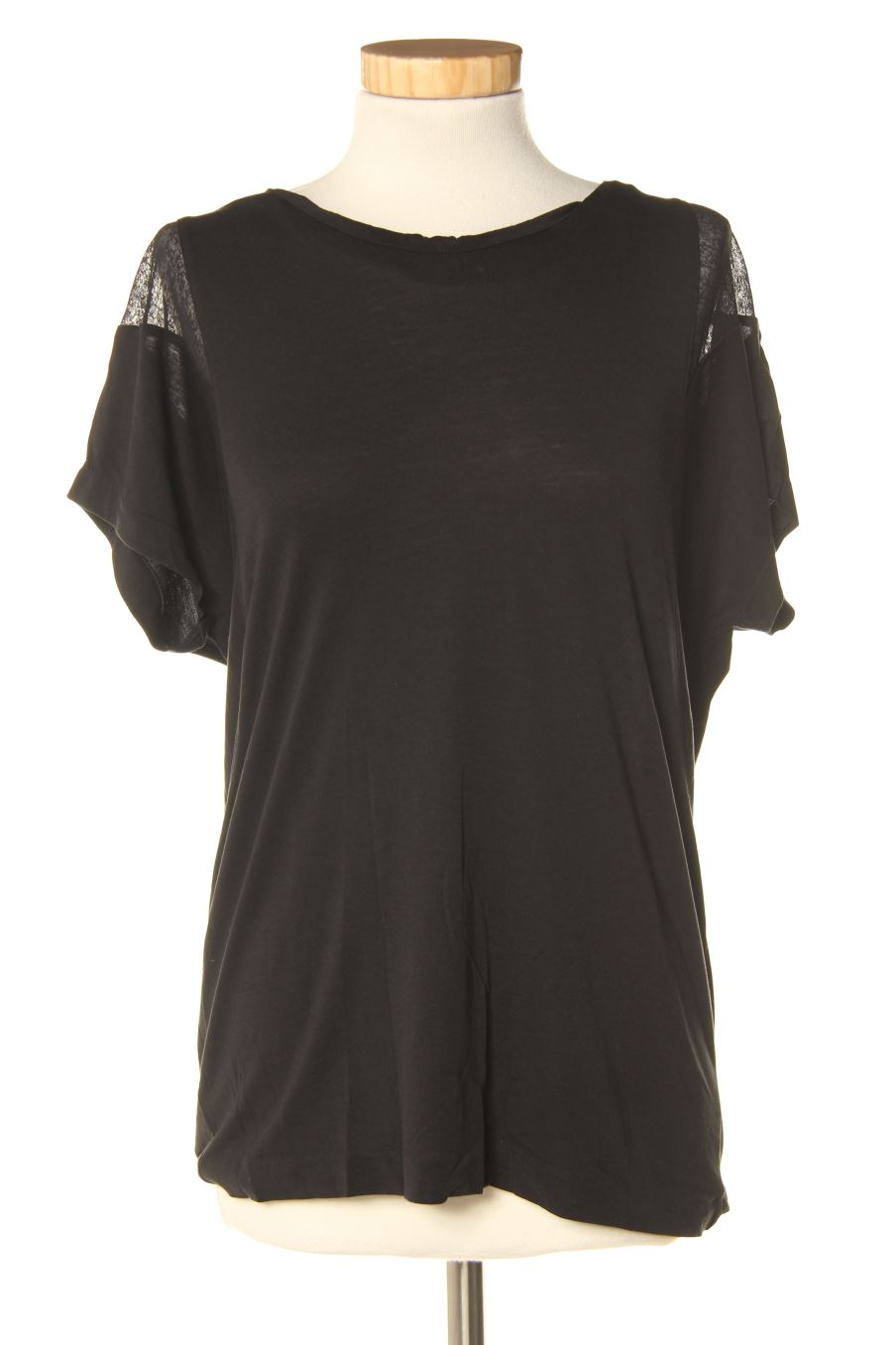 T-shirt BIMBA Y LOLA de la taille XS, de couleur noir