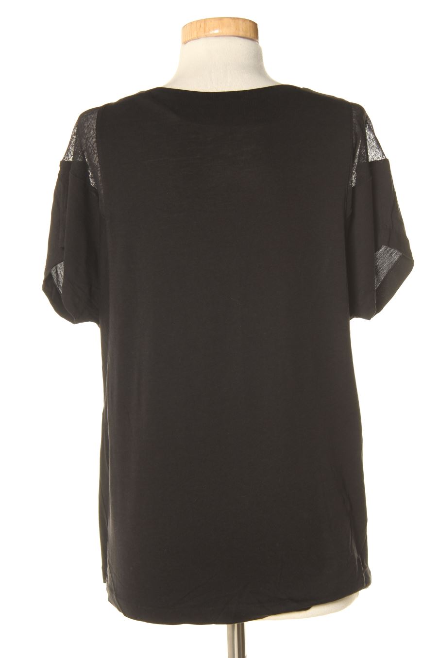 T-shirt BIMBA Y LOLA de la taille XS, de couleur noir