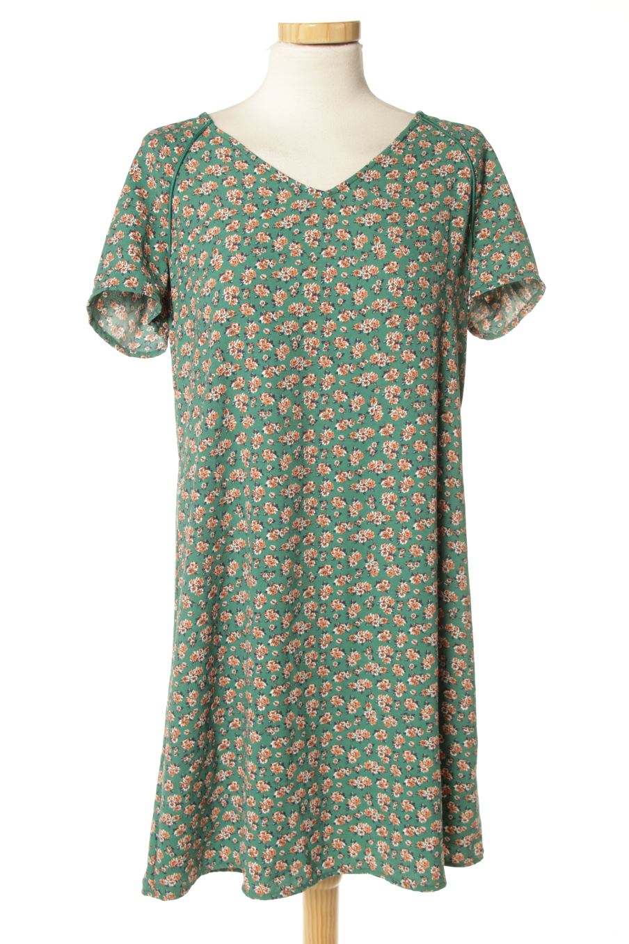 Robe casual Promod de la taille 36, de couleur fleurs