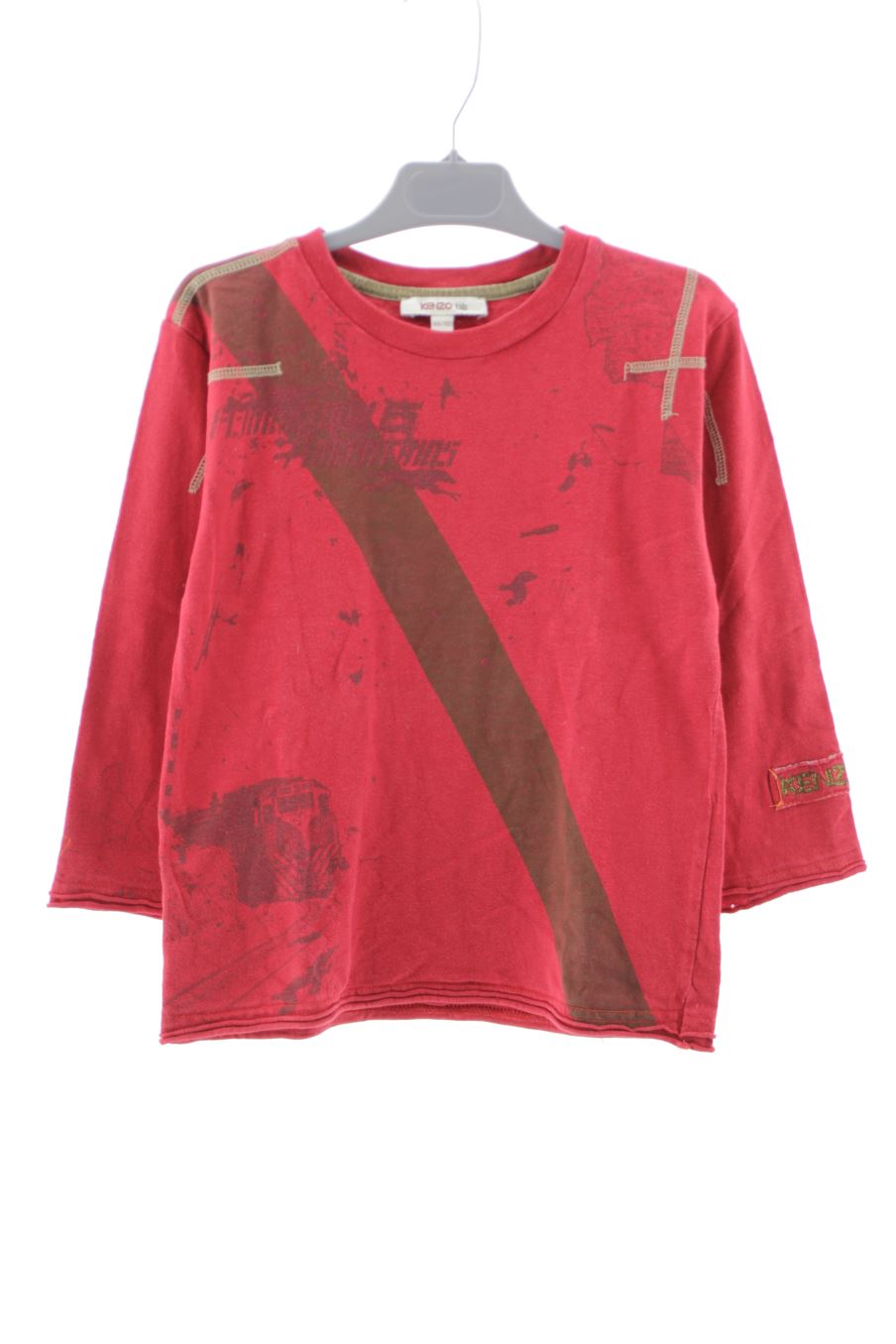 T-shirt manches longues kenzo de la taille 4 ans de seconde main