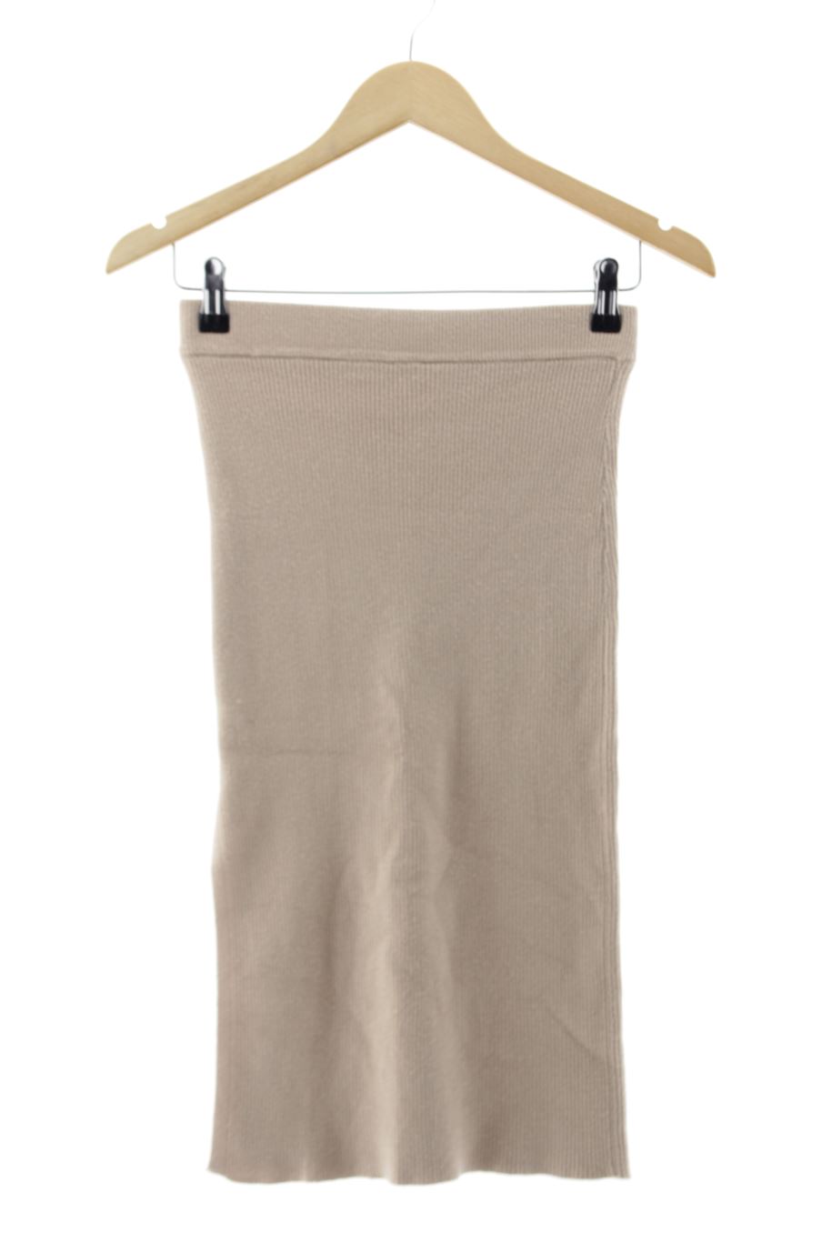 Falda de PERCENTIL de la talla XS, de color beige