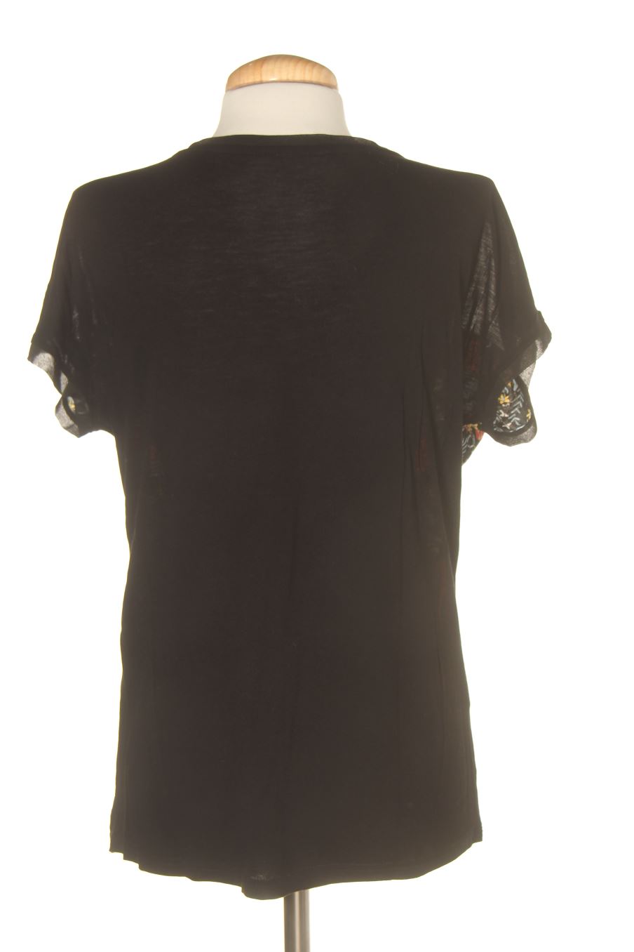 Blouse à manches courtes Promod de la taille M, de couleur fleurs