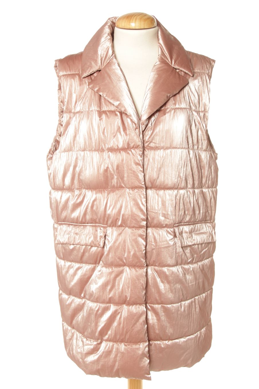 Gilet imbottito de Southern cotton de la talla M, de color rosa