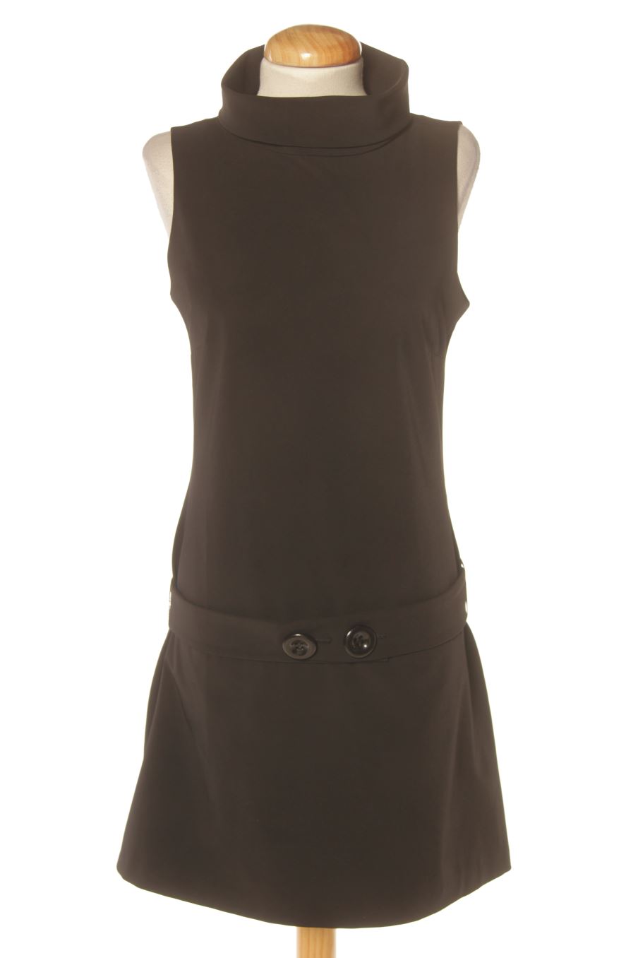 Vestido casual de Sinequanone de la talla 38, de color negro