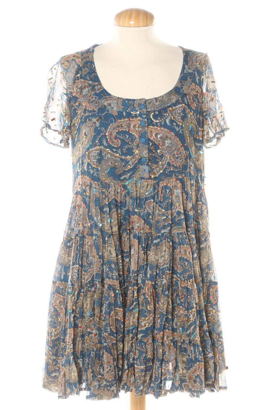 Einfaches Kleid von Twin-Set Simona Barbieri Größe XS, Farbe Aufdruck, für