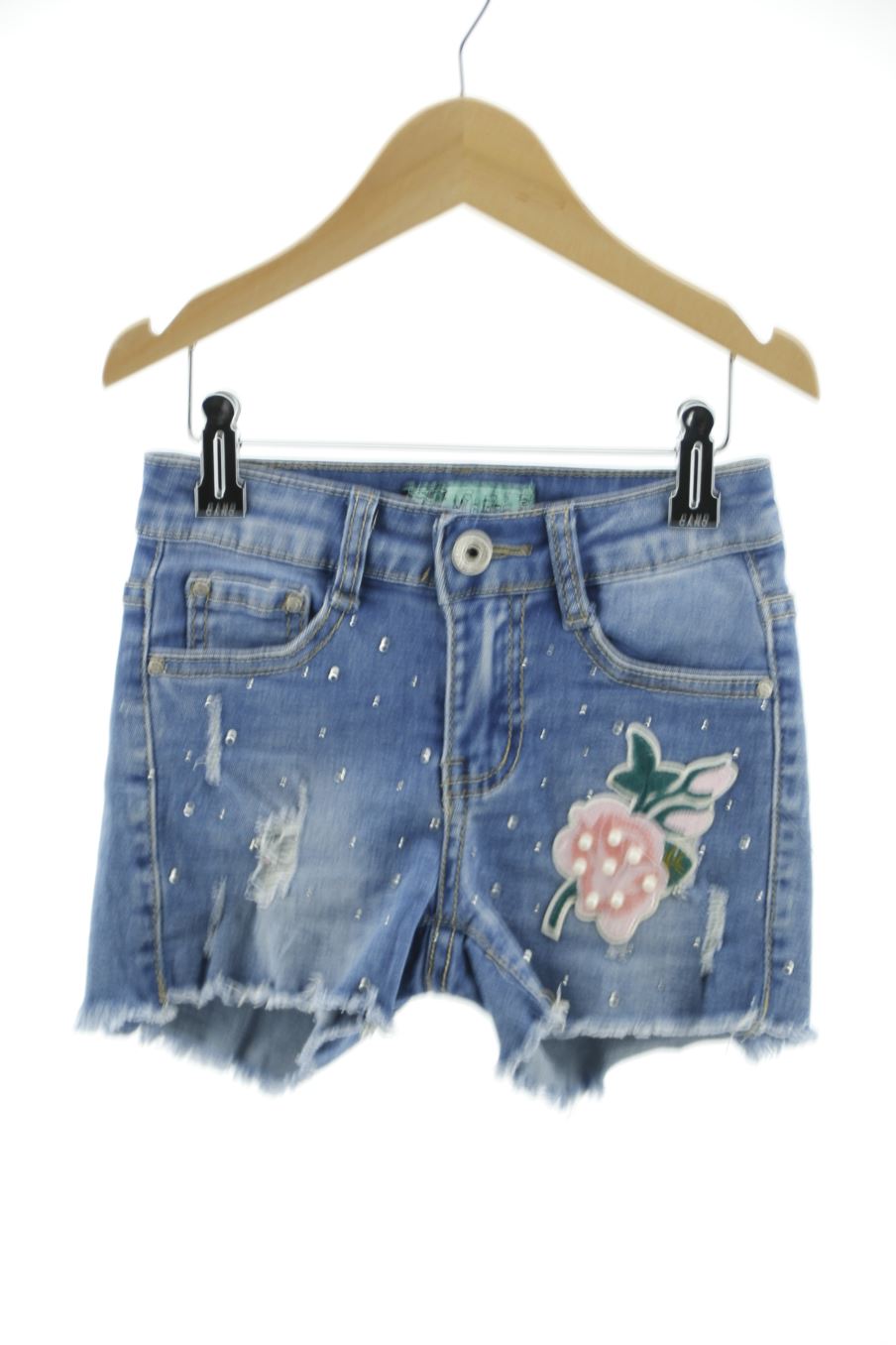 Short en jean MUA GIRL de la taille 4 ans de denim de seconde main