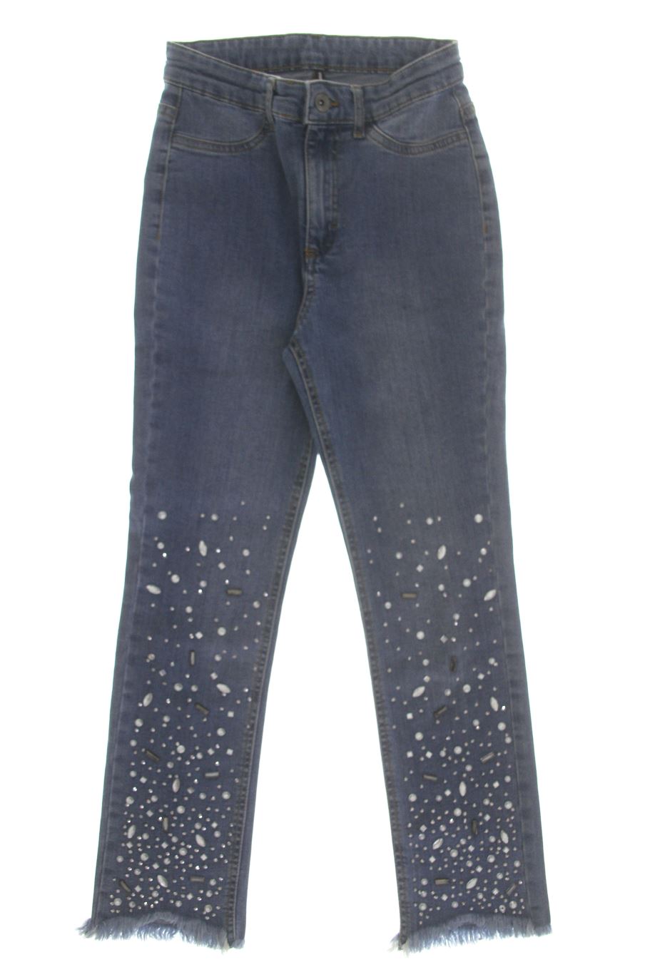 Jeans Calzedonia de la taille XS, de couleur bleu de denim