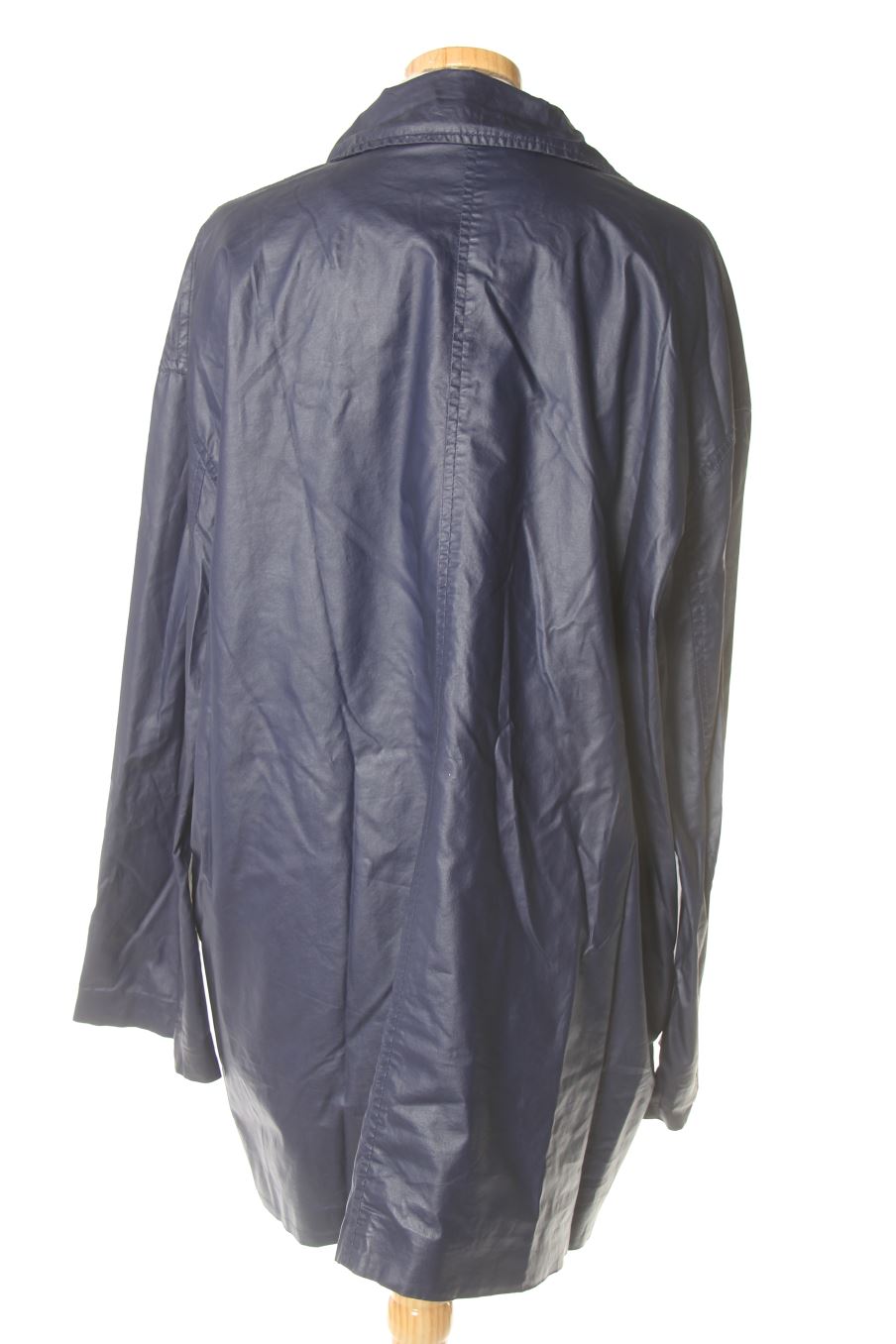 Gabardina de Naf Naf de la talla L, de color azul marino