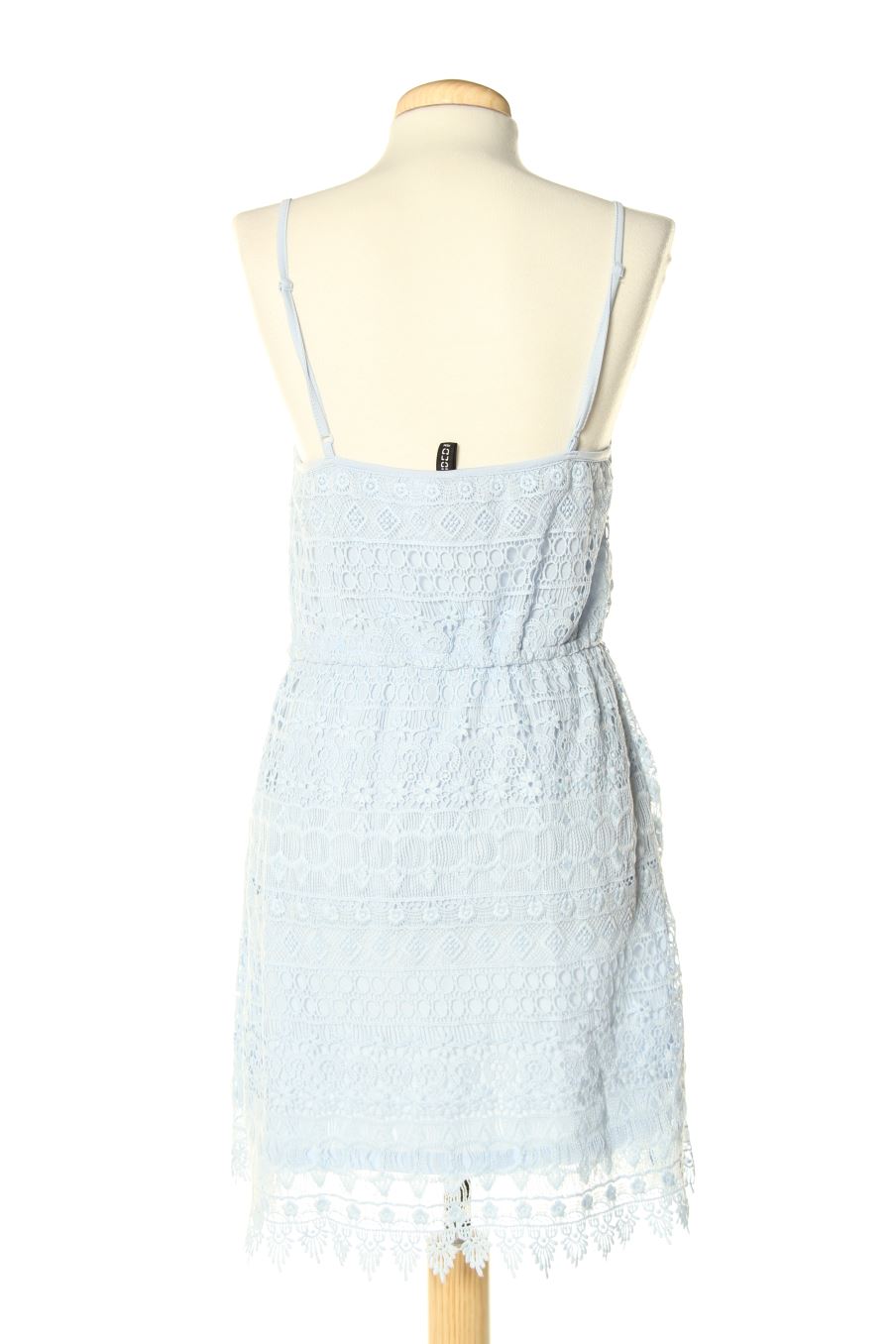 Robe casual H&M de la taille M, de couleur bleu