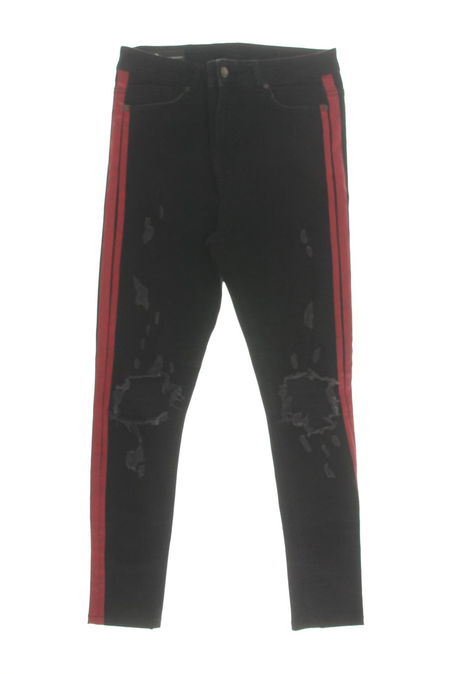 Vaqueros de gianni kavanagh de la talla M, de color negro de ropa vaquera