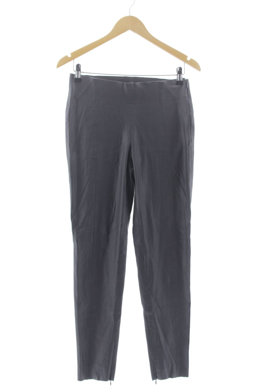 Pantalón de Zara de la talla M, de color negro de sintético