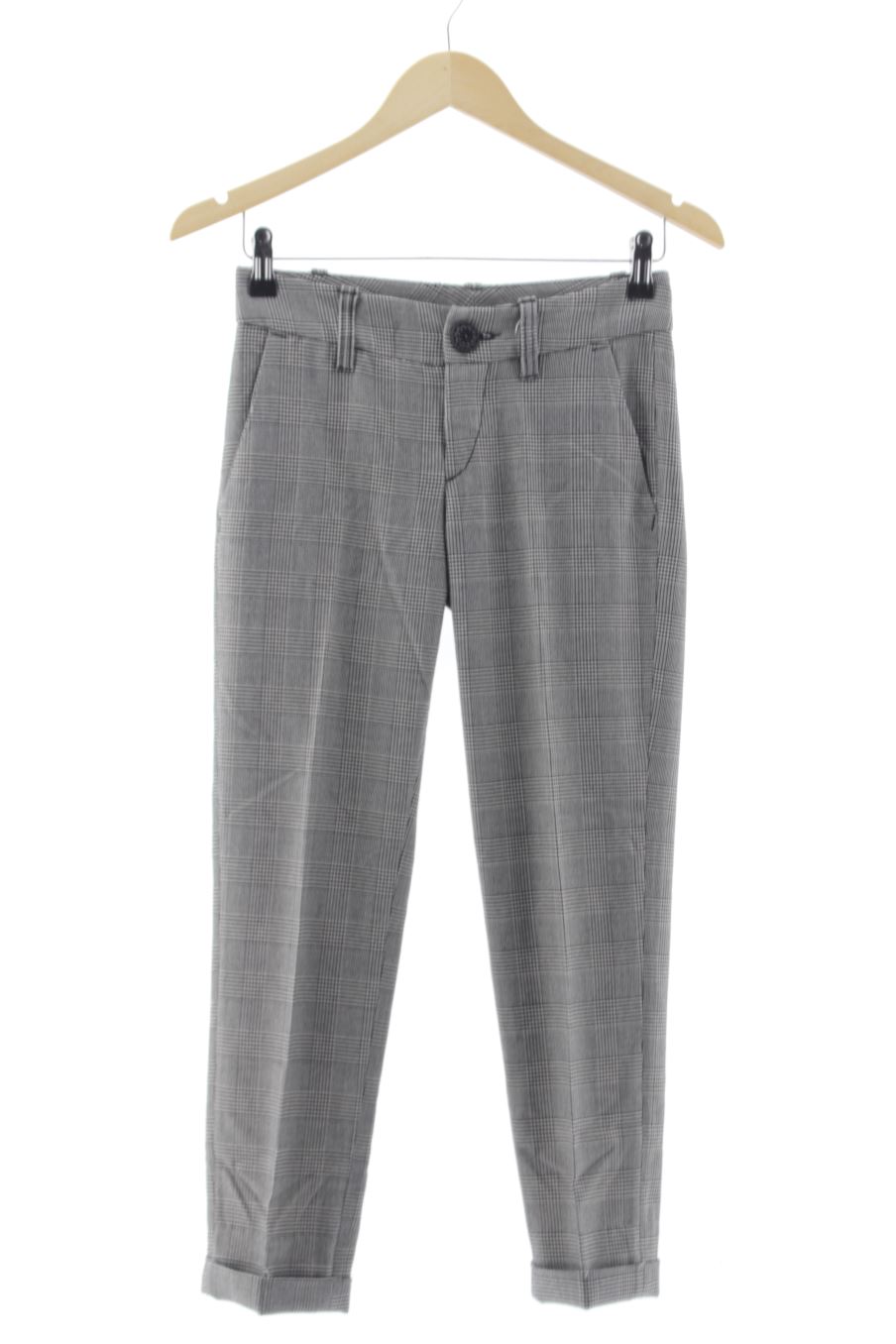 Pantalón de fornarina de la talla 34, de color cuadros
