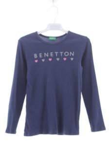 Maglietta a maniche lunghe 8 anni Benetton