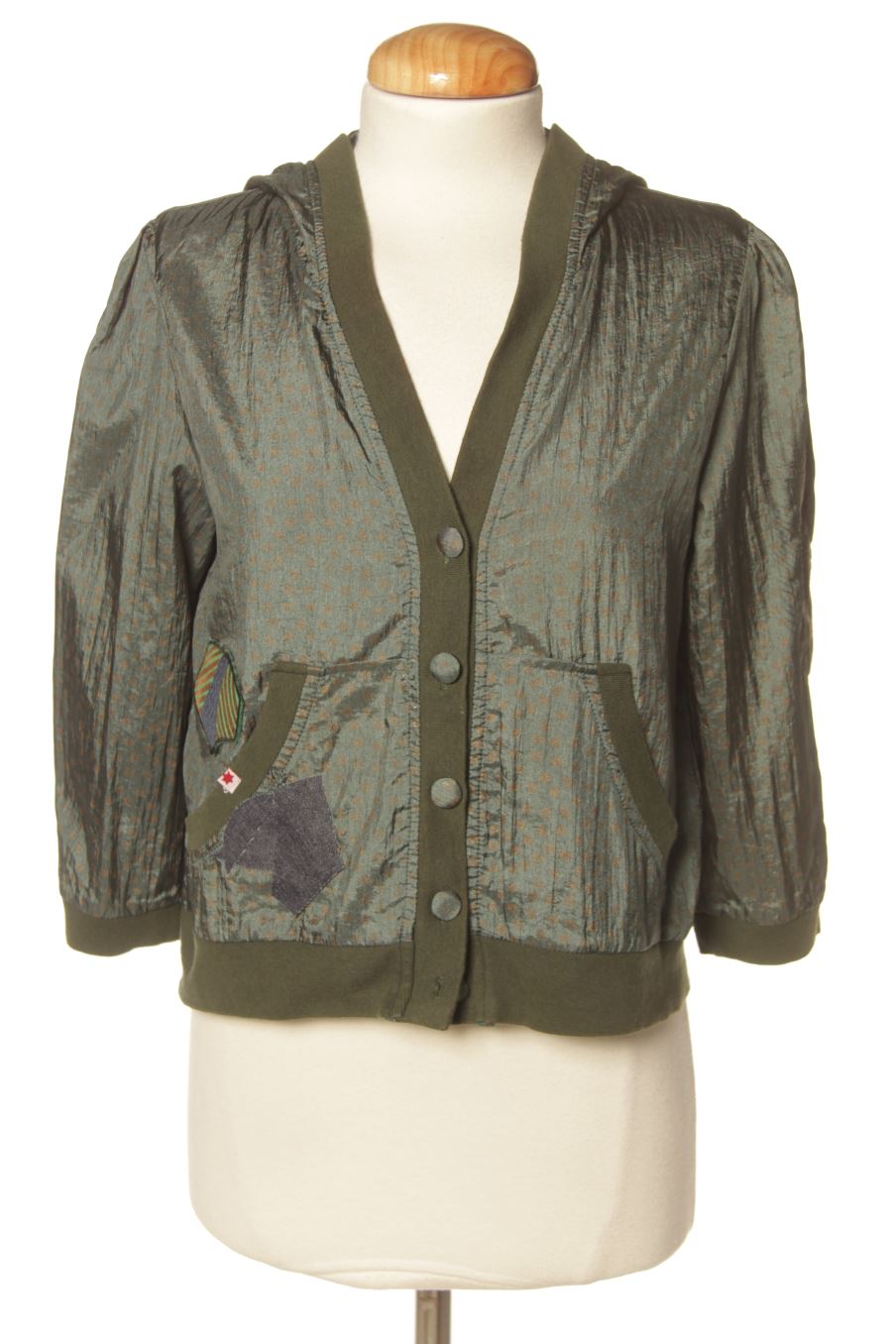 Sweat kling de la taille S, de couleur vert