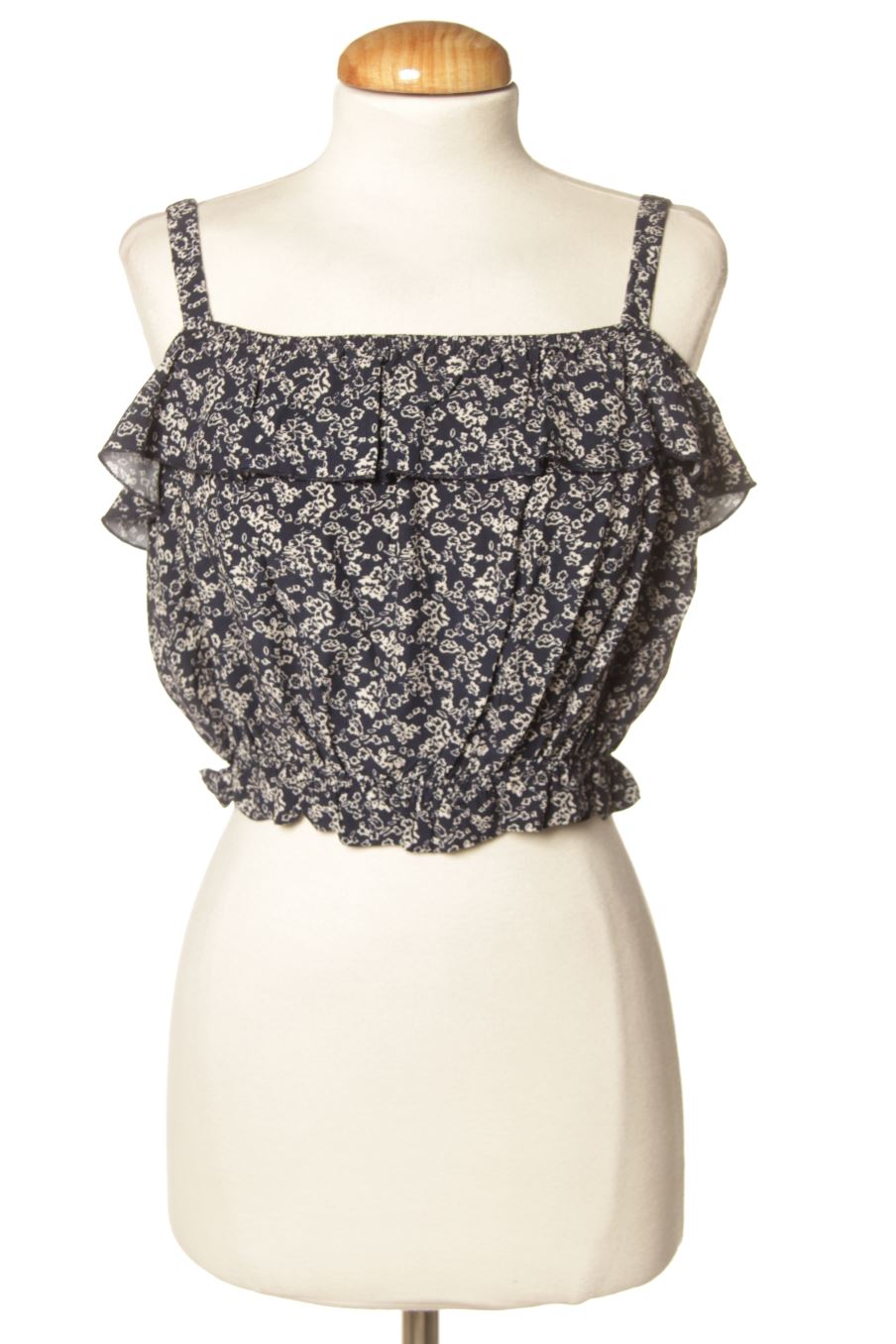 Top Dixie de la taille XL, de couleur bleu