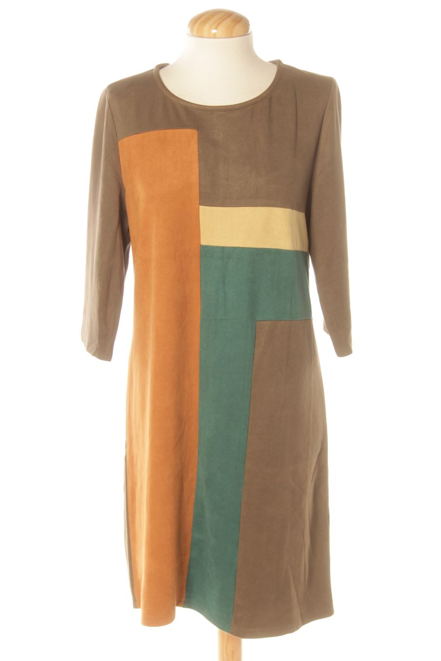 Robe casual Sweet miss de la taille L, de couleur marron
